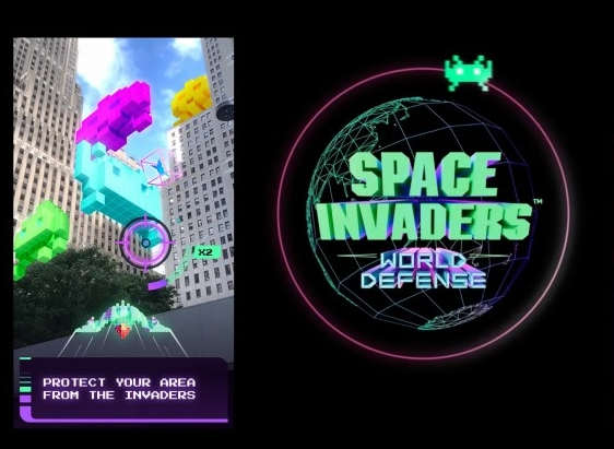 谷歌地理空间的AR游戏《太空入侵者世界防御》开启预注册